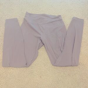 Lululemon 28’’ inseam greyish purple align leggings